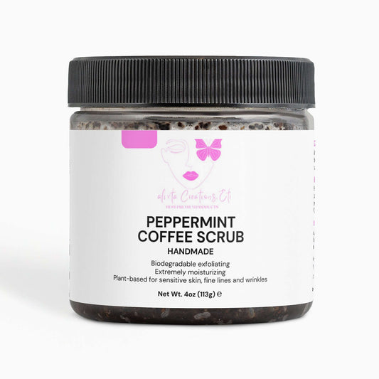 Peppermint Coffee Scrub