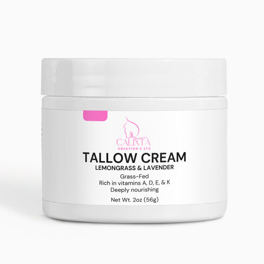 Tallow Cream Lemongrass & Lavender