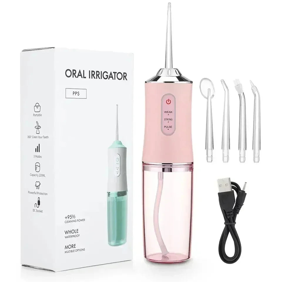 Portable Dental Irrigator Water Flosser