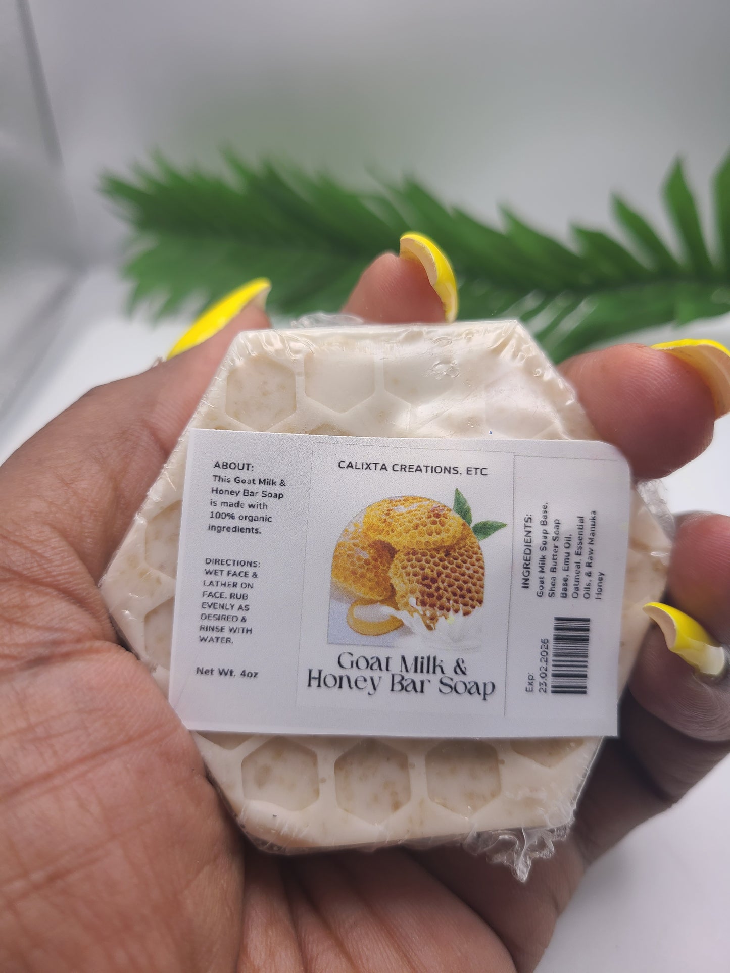 Goat Milk & Honey Bar Soap