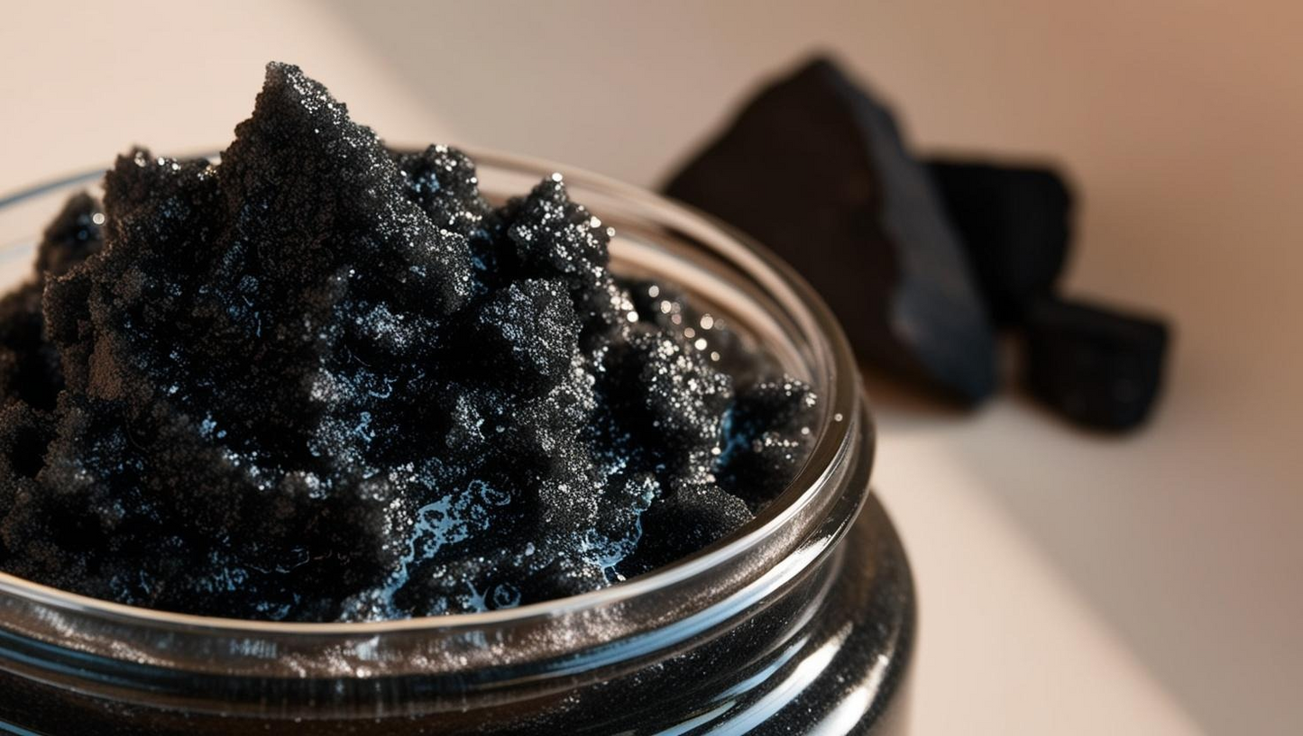 Activated Charcoal Sugar Scrub