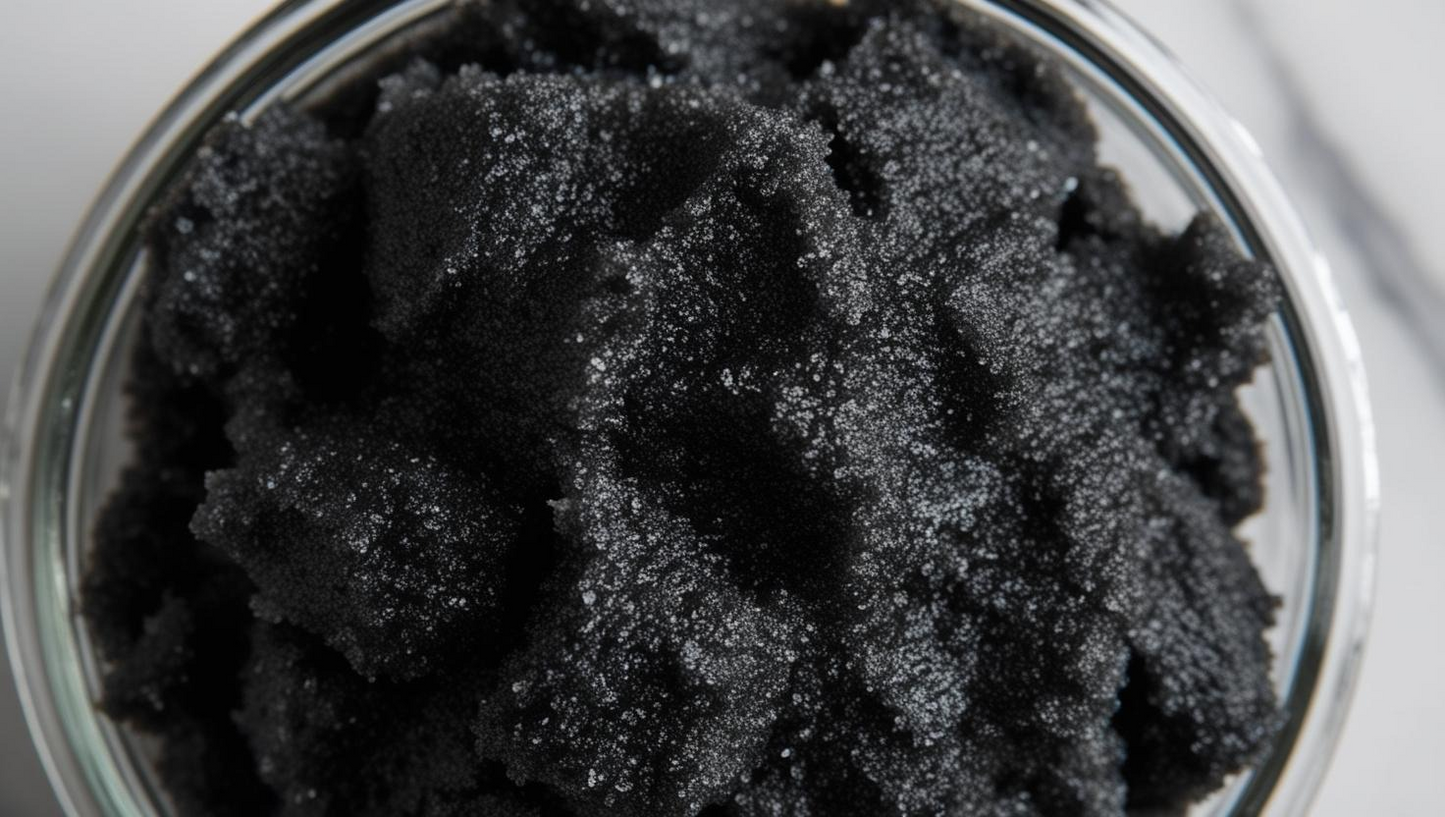 Activated Charcoal Sugar Scrub