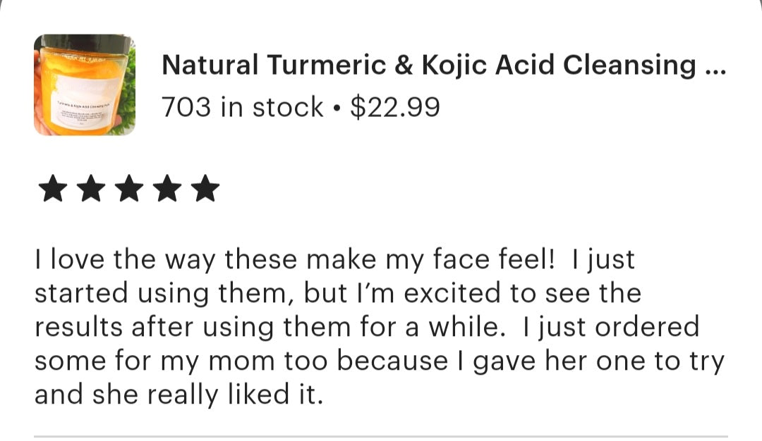 Turmeric & Kojic Acid Cleansing Pads