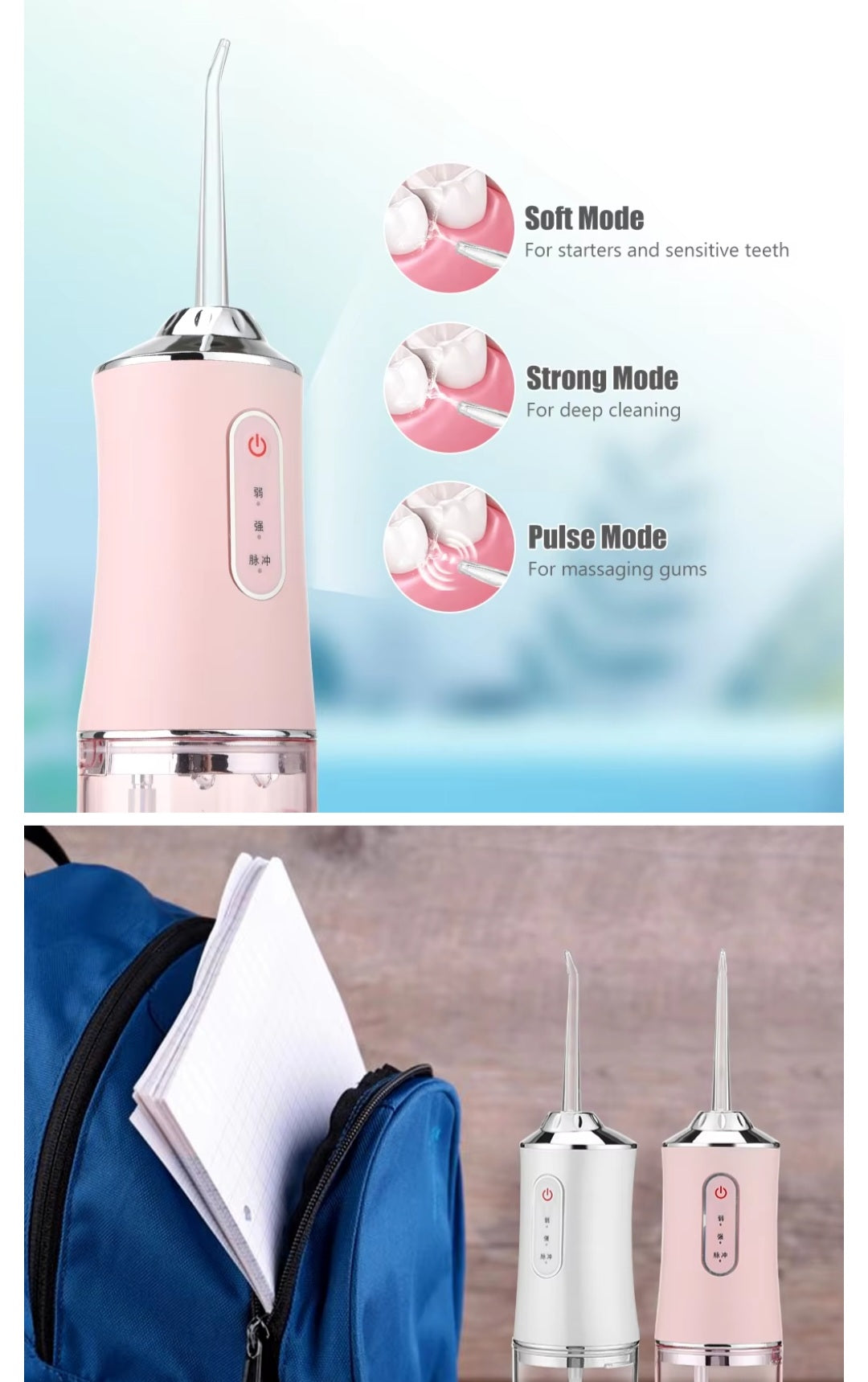 Portable Dental Water Flosser