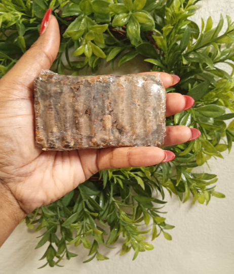 Raw African Black  Bar Soap