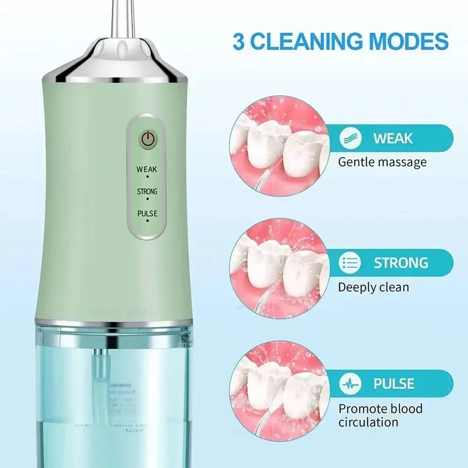 Portable Dental Irrigator Water Flosser